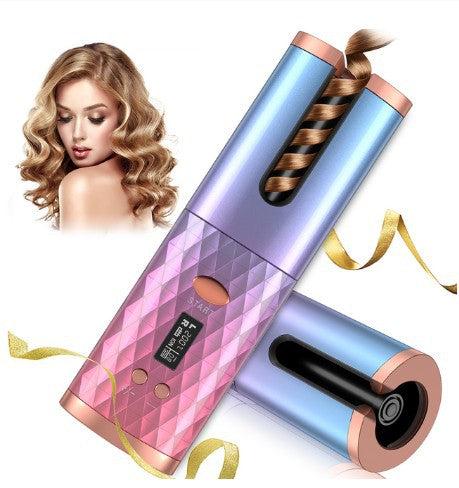 Rechargeable Automatic Hair Curler Women Portable