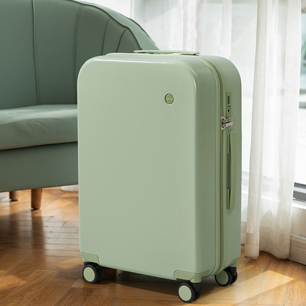 Mixi Puristic Design Travel Luggage Rolling Wheels Hardside